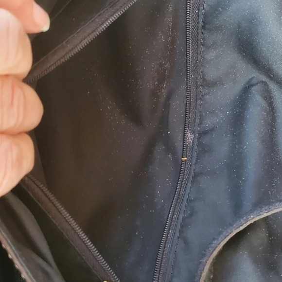 Fossil.Black Pebbled leather xbody shoulder‎ bag - Picture 9 of 16